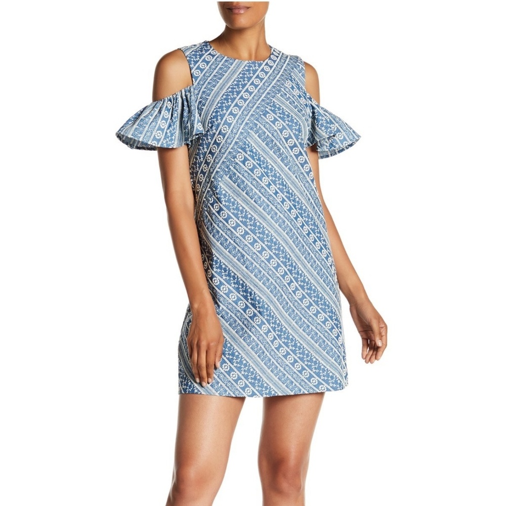 NWT LAUNDRY Chambray Dress